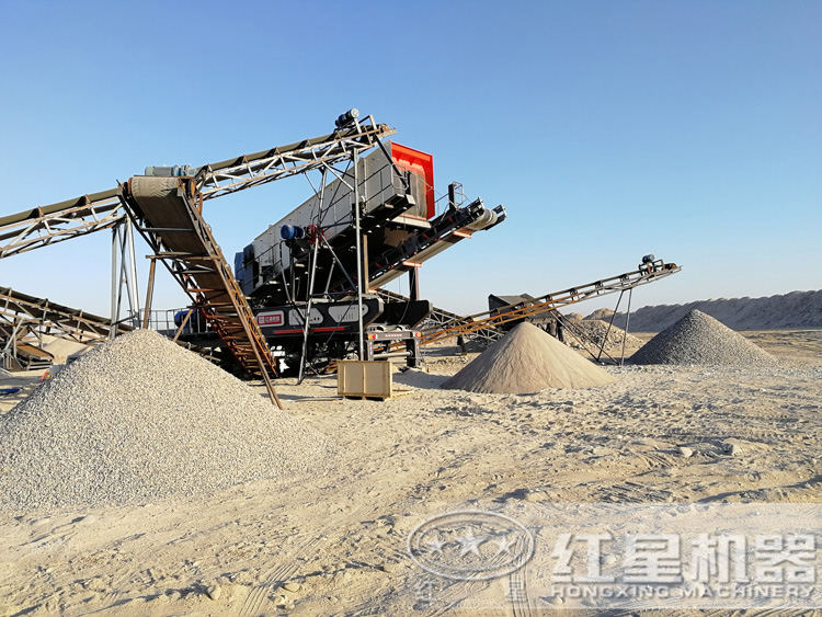 機(jī)制砂用戶(hù)現(xiàn)場(chǎng)，多個(gè)現(xiàn)場(chǎng)可提供就近安排參觀